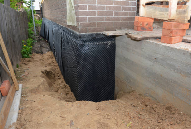 SJ Waterproofing Pros technician performing targeted Crawl Space Encapsulation assessment in Pleasant Hill, PA